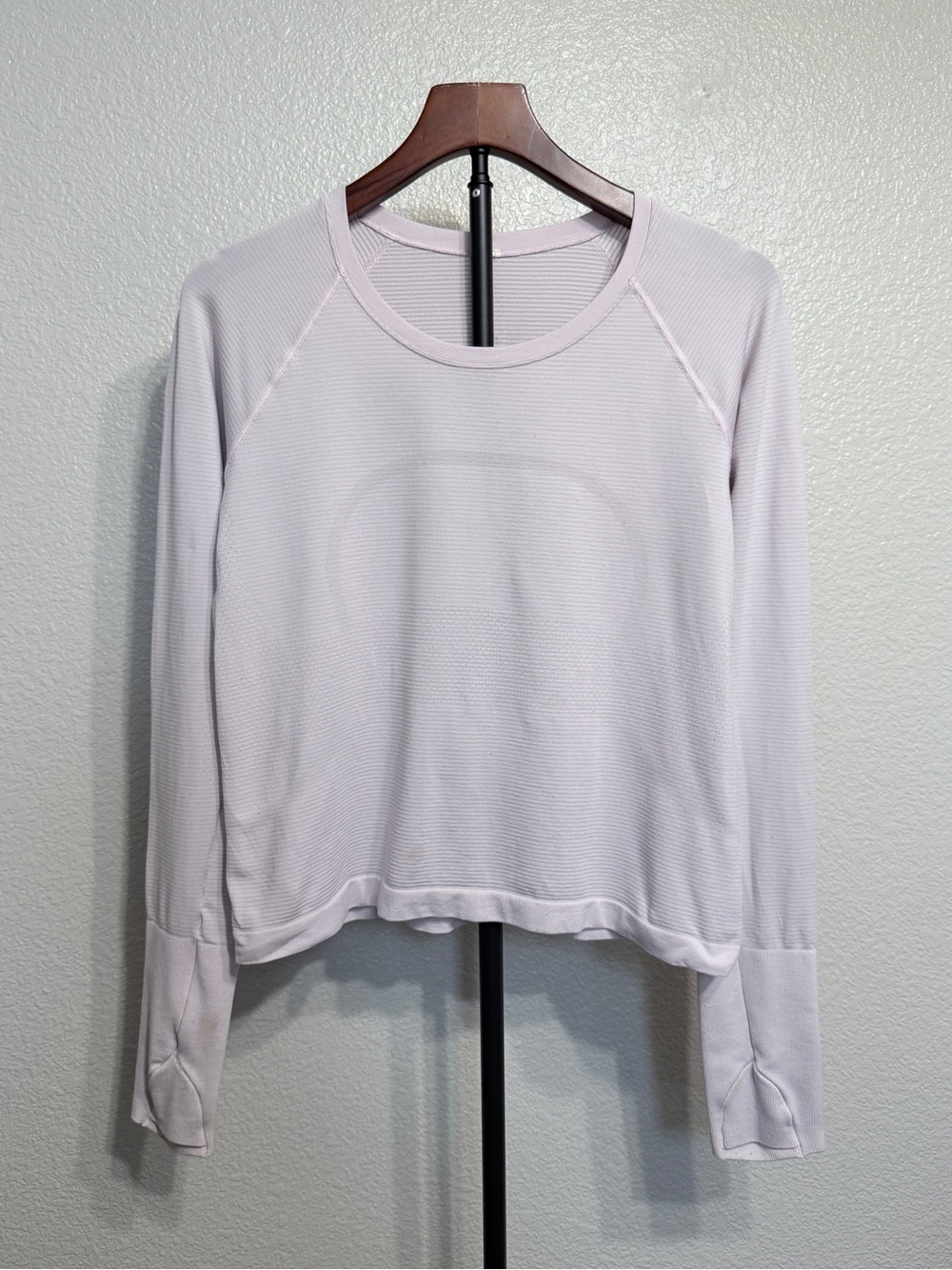 Lululemon Swiftly Tech Waist Length Long Sleeve Workout Top - Women’s 10 *Flaws*